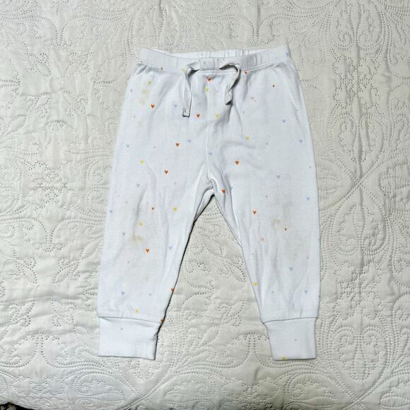 Gap Heart Print Joggers Size 12-18m - Picture 2 of 6